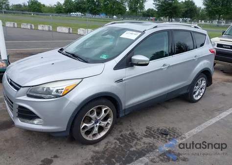 2014 Ford Escape Titanium from USA, damaged, VIN 1FMCU9J9XEUA33862